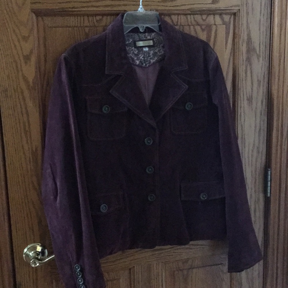 Wilson’s Leather Suede Jacket Blazer Sz XL